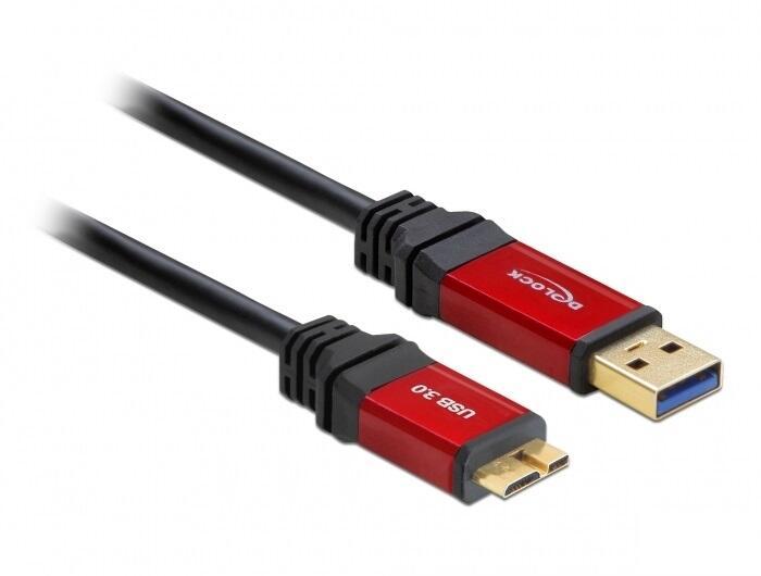 Delock Kabel USB 3.0 Tipo-A a USB 3.0 Tipo Micro-B 2M Premium