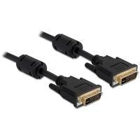 Cavo Delock DVI 245 Plugs DVI 245 Plugs 3 m Black