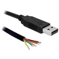 - Farbe: schwarz - KabellÃƒÂ¤nge: ca. 1,8 m - Temperaturbereich: -20Ã‚Â°C bis +80Ã‚Â°C - Chip: FTDI RS-232 - AWG