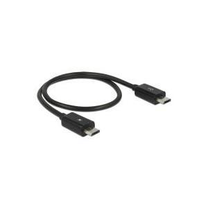 DeLOCK 83570 cavo USB 0,3 m USB 2.0 USB B Nero (Delock Power Sharing Cable - USB-kabel)