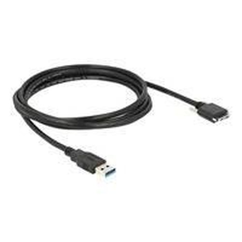 Delock Cavo USB 3.0 tipo A maschio USB 3.0 tipo Micro-B maschio con viti 2 m