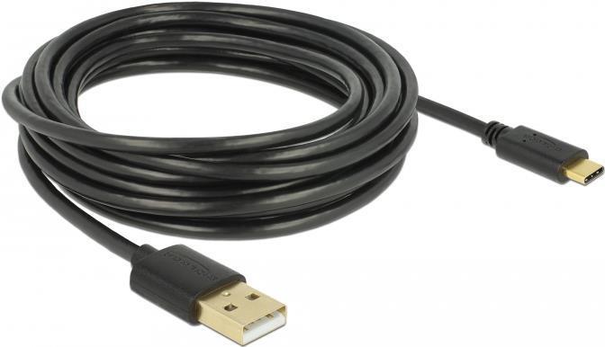 Delock Cavo USB 2.0 da tipo A a tipo C da 4 m