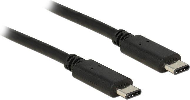 DeLOCK 0.5m USB 2.0 cavo USB 0,5 m USB C Nero (Delock - USB Type-C kabel - USB-C til)