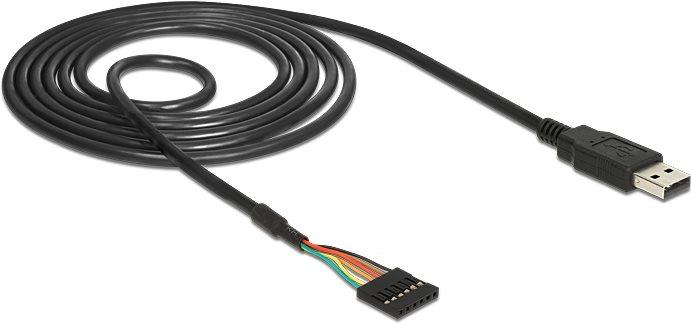 Cavo adattatore Delock USB Presa seriale-TTL a 6 pin 1