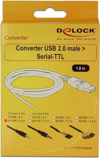 DeLock Seriel adapter USB Kabling