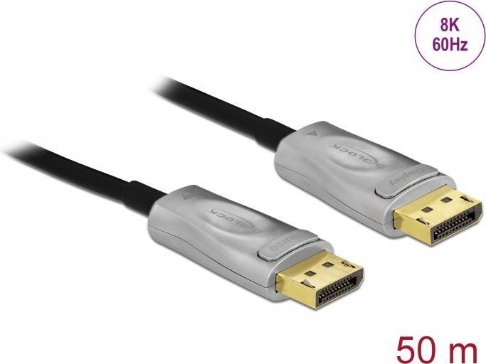 Delock Cavo ottico attivo DisplayPort 1.4 8K 50 m