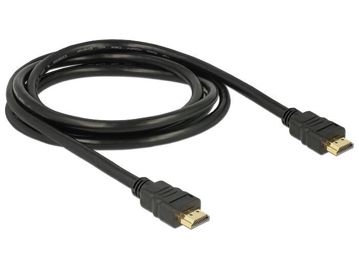 DeLOCK - Video- / Audiokabel - HDMI - 28 AWG - HDMI 19-polig (M) - HDMI 19-polig (M) - 1.8 m - ( HDMI 1.3b )
