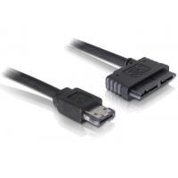 DeLock Power Over eSATA cable - Power Over eSATA-Kabel - 16-polig Micro SATA - 11-polig USB/eSATA, 1 m