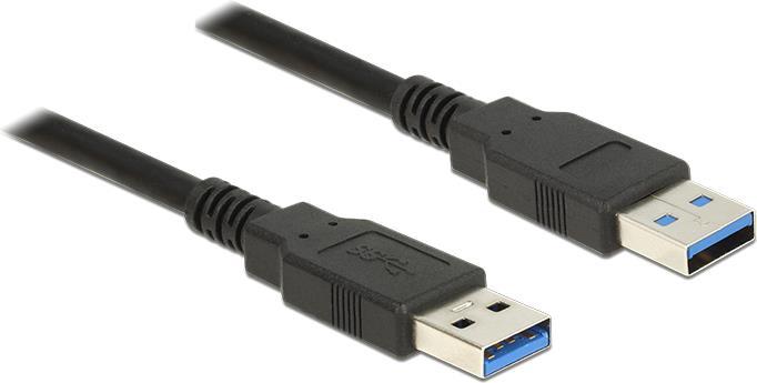 DeLOCK 85063 cavo USB USB 3.2 Gen 1 [3.1 Gen 1] 3 m USB A Nero (Delock - USB-kabel - USB Type A til US)