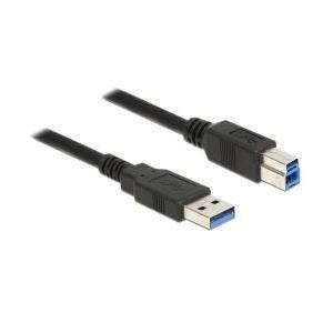 DeLOCK 85069 cavo USB USB 3.2 Gen 1 3.1 Gen 1 3 m USB A USB B Nero (Delock - USB-kabel - USB Type A til US)