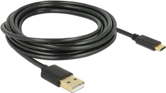 Delock Cavo USB 2.0 da tipo A a tipo C da 3 m