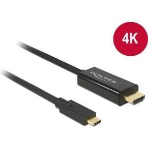 DeLOCK 85260 cavo e adattatore video 3 m USB tipo-C HDMI Nero (Delock - ekstern videoadapter - Parade)