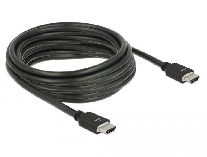 DeLOCK 85296 cavo HDMI 5 m HDMI tipo A Standard Nero (85296 HDMI cable 5 m HDMI - Type A Standard Black - - High Speed - HDMI c