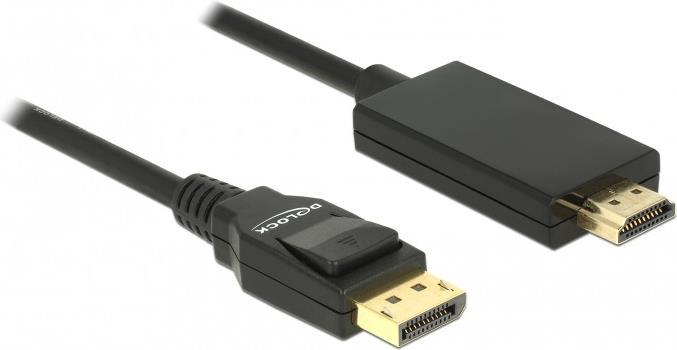 DeLOCK 85316 cavo e adattatore video 1 m DisplayPort HDMI Nero (Delock adapterkabel - 1 m)