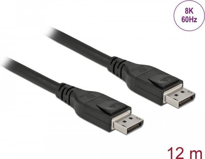 Delock Cavo DisplayPort attivo 8K 60 Hz 12 m
