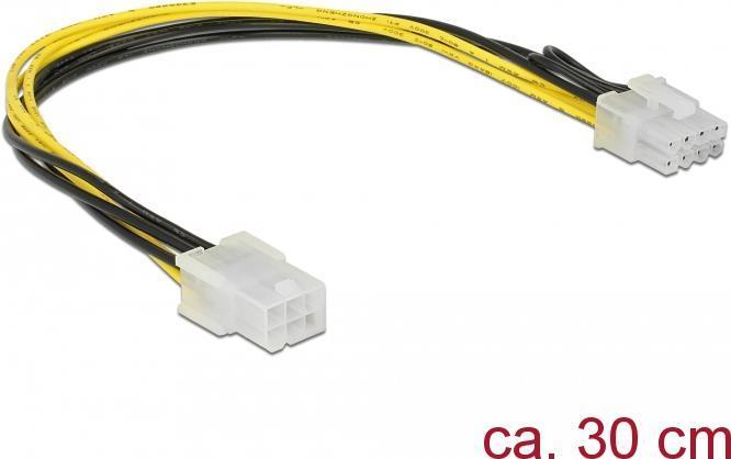 DeLOCK 85535 cavo di alimentazione interno 0,3 m (Delock - str?mforsyningsadapter - 6 pi)