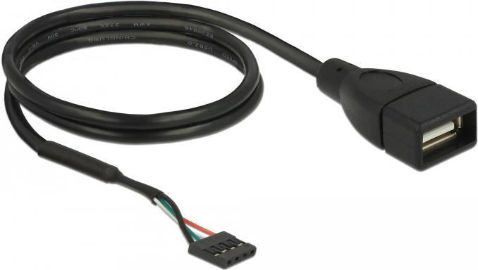 Cavo Delock presa USB 2.0 su 1 presa USB 2.0 tipo A da 60 cm