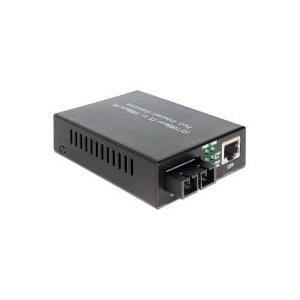Delock Medien Konverter 100Base-FX SC SM 1310 nm 20 kmMit diesem Fast Ethernet Medienkonverter von Delock kÃƒÂ¶nnen Sie Ihr