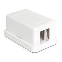 Ein Keystone Port mit 19,2 x 14,9 mm Ã¢â‚¬Â¢ KabelfÃƒÂ¼hrung 180Ã‚Â° Ã¢â‚¬Â¢ Integriertes Beschriftung