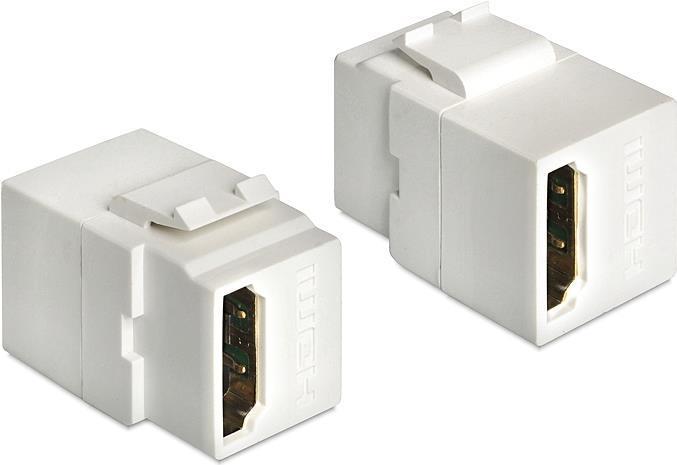 Delock Modulo Keystone Presa HDMI Presa HDMI bianca