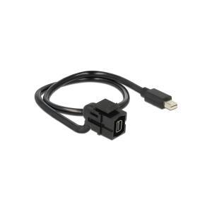 extern: mini Displayport Buchse Ã¢â‚¬Â¢ intern: mini Displayport SteckerÃ¢â‚¬Â¢ Zum Einbau in Keystone Halterun