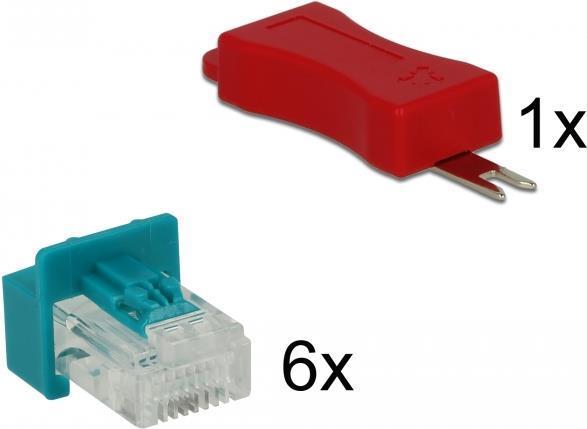Delock RJ45 Secure Clip con...