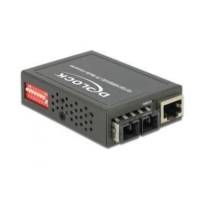 Delock media converter 1000Base-LX SC SM 1310 nm 10 km compatto