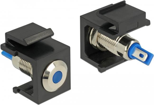 Delock Keystone LED blu 6 V...