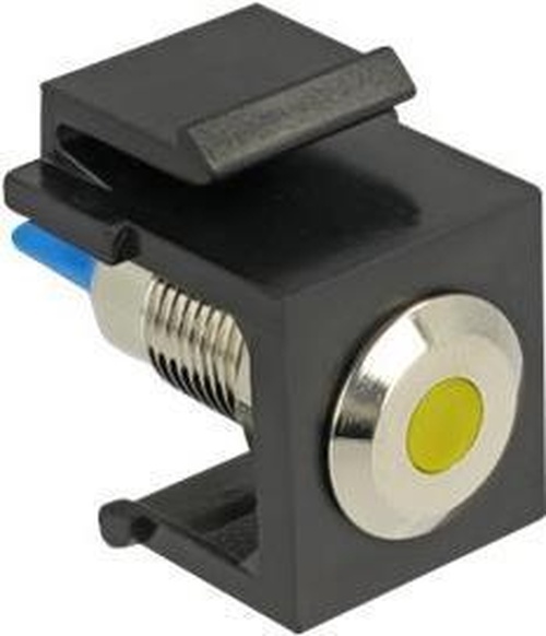 Delock Keystone LED giallo...