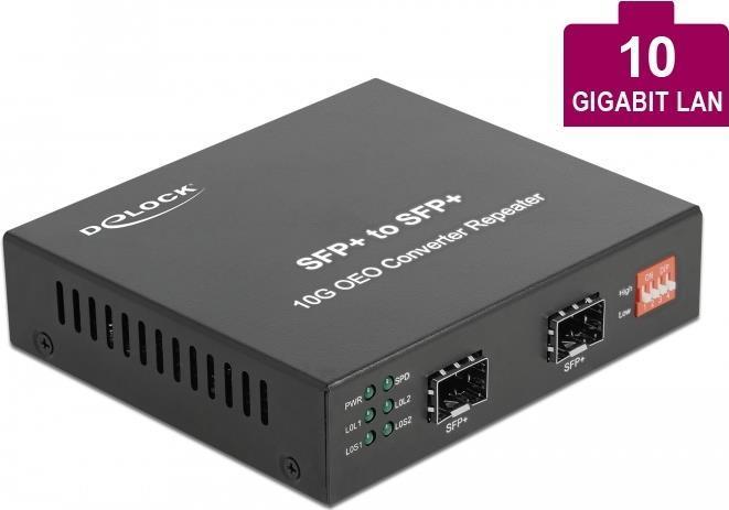 Delock media converter 10GBase-R da SFP a SFP