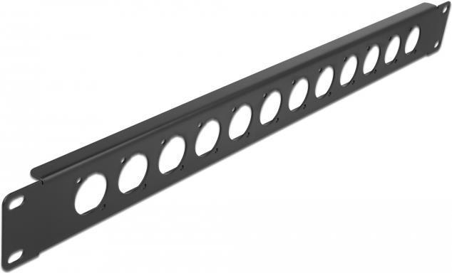 Ã¢â‚¬Â¢ 12 D-Typ Ports mit 24 x 19 mm Ã¢â‚¬Â¢ Zur Montage in 19" SchrÃƒÂ¤nken, 1 HE Ã¢â‚¬Â¢ Materia