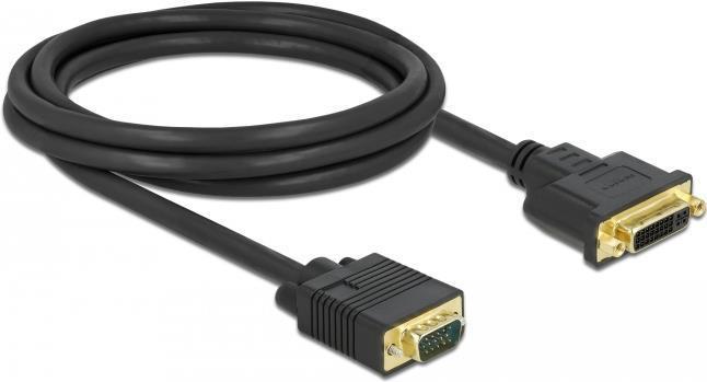 Cavo DELOCK DVI 245 Socket per VGA Plug 2 m