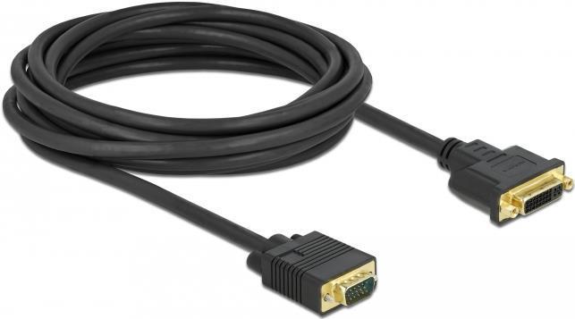Cavo DELOCK DVI 245 Socket per Plug VGA 5 m