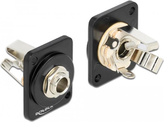 Delock Modulo di tipo D Presa jack a 3 pin da 6,35 mm per connessione a saldare