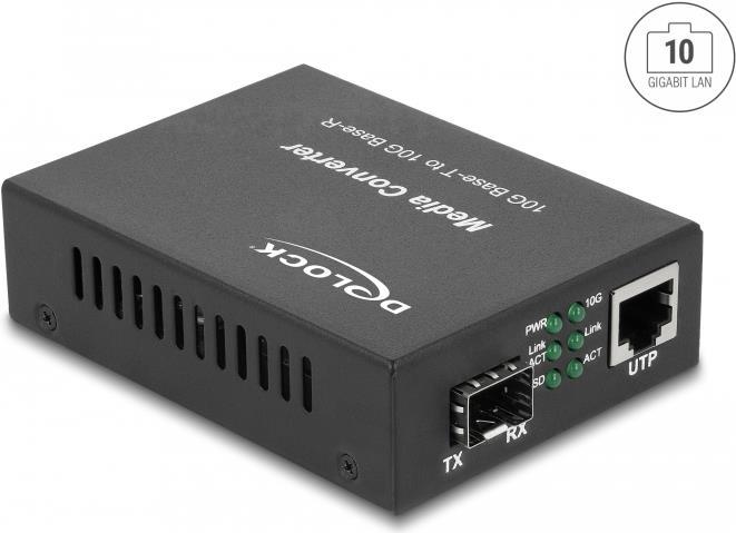 Convertitore multimediale Delock da 10GBase-R SFP+ a 10GBase-T RJ45