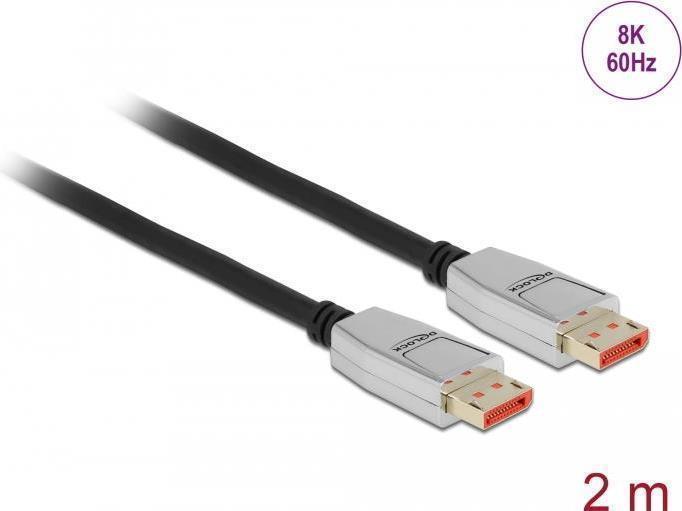Delock Cavo DisplayPort 8K 60 Hz 2m