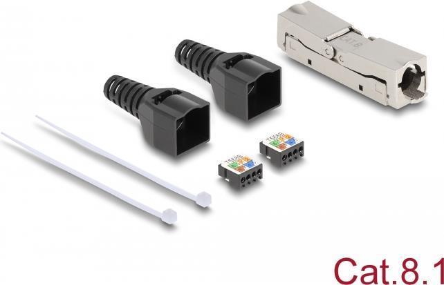 Delock - Accoppiatore di rete - Da LSA a LSA - CAT 8.1