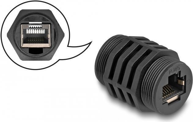 Delock Modulo integrato RJ45 Cat.6A IP67 resistente alla polvere e all'acqua