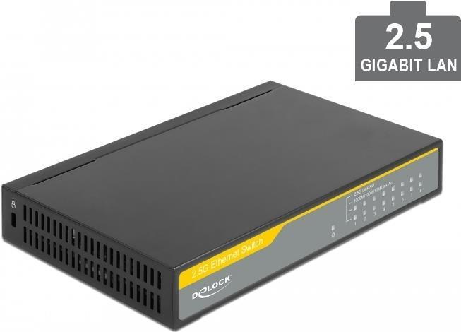Delock Switch 2.5 Gigabit Ethernet 8 porte