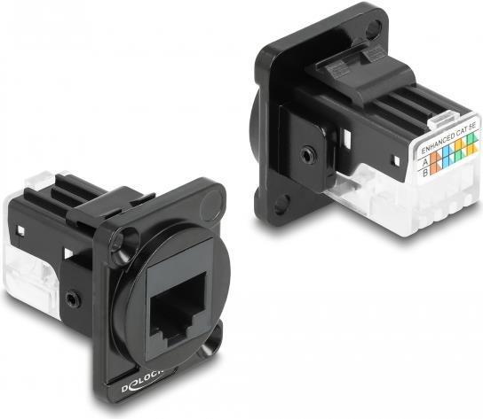 Delock Modulo di tipo D da jack RJ45 Cat.6A a jack LSA