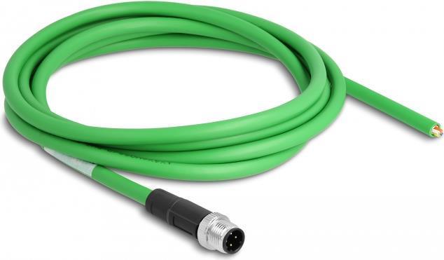 Ã¢â‚¬Â¢ AnschlÃƒÂ¼sse: 1 x M12 Stecker 4 Pin D-kodiert / 4 x offene Kabelenden Ã¢â‚¬Â¢ PROFINET Spezifikati