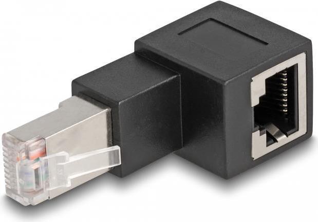 Ã¢â‚¬Â¢ Anschlà¼sse: 1 x RJ45 Stecker oben gewinkelt / 1 x RJ45 Buchse Ã¢â‚¬Â¢ 1:1 verbunden Ã¢â‚¬Â¢