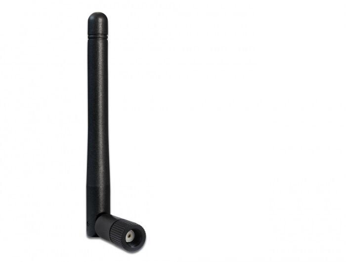 RP-SMA Stecker Schraubanschluss Ã¢â‚¬Â¢ Mit Kippgelenk, drehbar Ã¢â‚¬Â¢ Frequenzbereich: 2,4000 ~ 2,4835 GHz Ã
