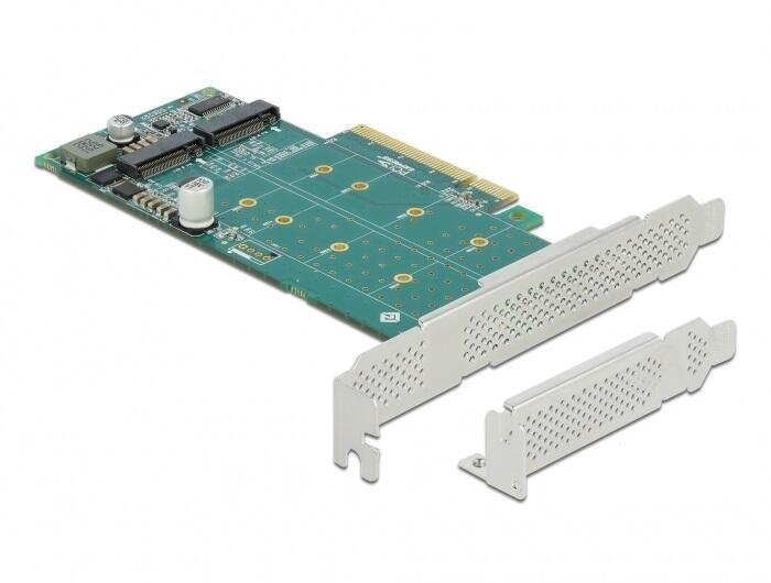 Anschlsse intern 2 x 67 Pin M.2 Key M Slot 1 x PCI Express x8 V4.0 Schnittstelle PCIe Untersttzt M.2 Module im Format 22110 22
