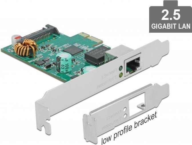 Ã¢â‚¬Â¢ AnschlÃƒÂ¼sse: extern: 1 x 2,5 Gigabit LAN RJ45 Buchse intern: 1 x PCI Express x1, V2.1 1 x SATA 15 Pin Str