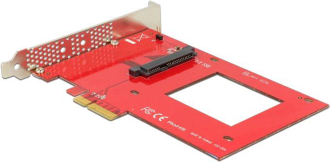 Delock Scheda PCI Express x4 1 x interno U.2 NVMe SFF-8639