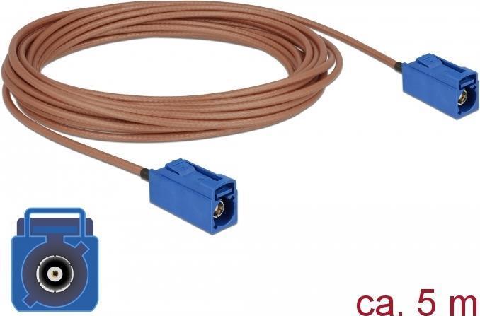 Delock Cavo antenna FAKRA C jack FAKRA C jack RG-316 5 m