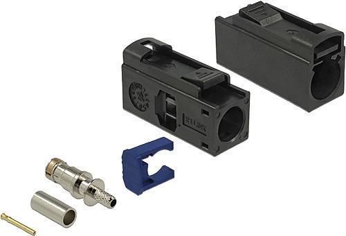 Delock FAKRA A jack da 25 mm (lungo) per la crimpatura
