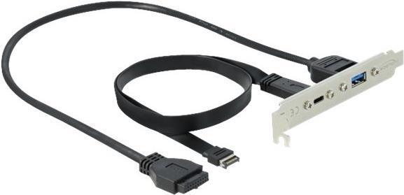 Delock Staffa per slot USB...