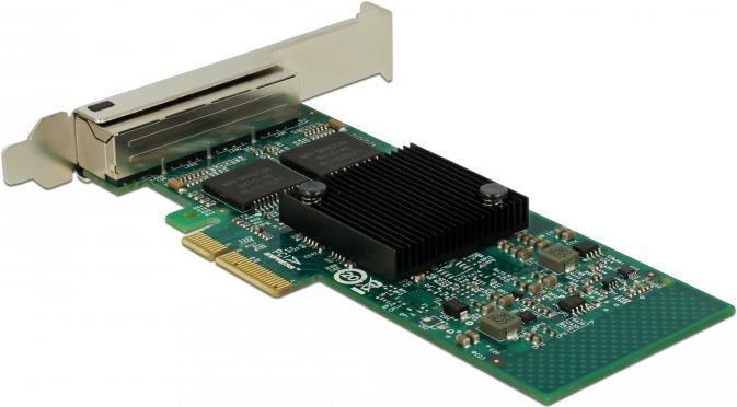 Ã¢â‚¬Â¢ AnschlÃƒÂ¼sse: extern: 4 x Gigabit LAN RJ45 Buchse intern: 1 x PCI Express x4, V2.1 Ã¢â‚¬Â¢ Chipsat